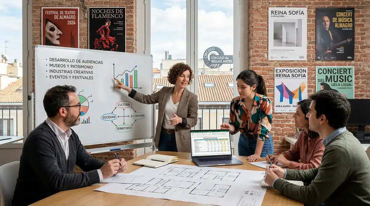 Team reviewing a preventive checklist on a whiteboard in daylight